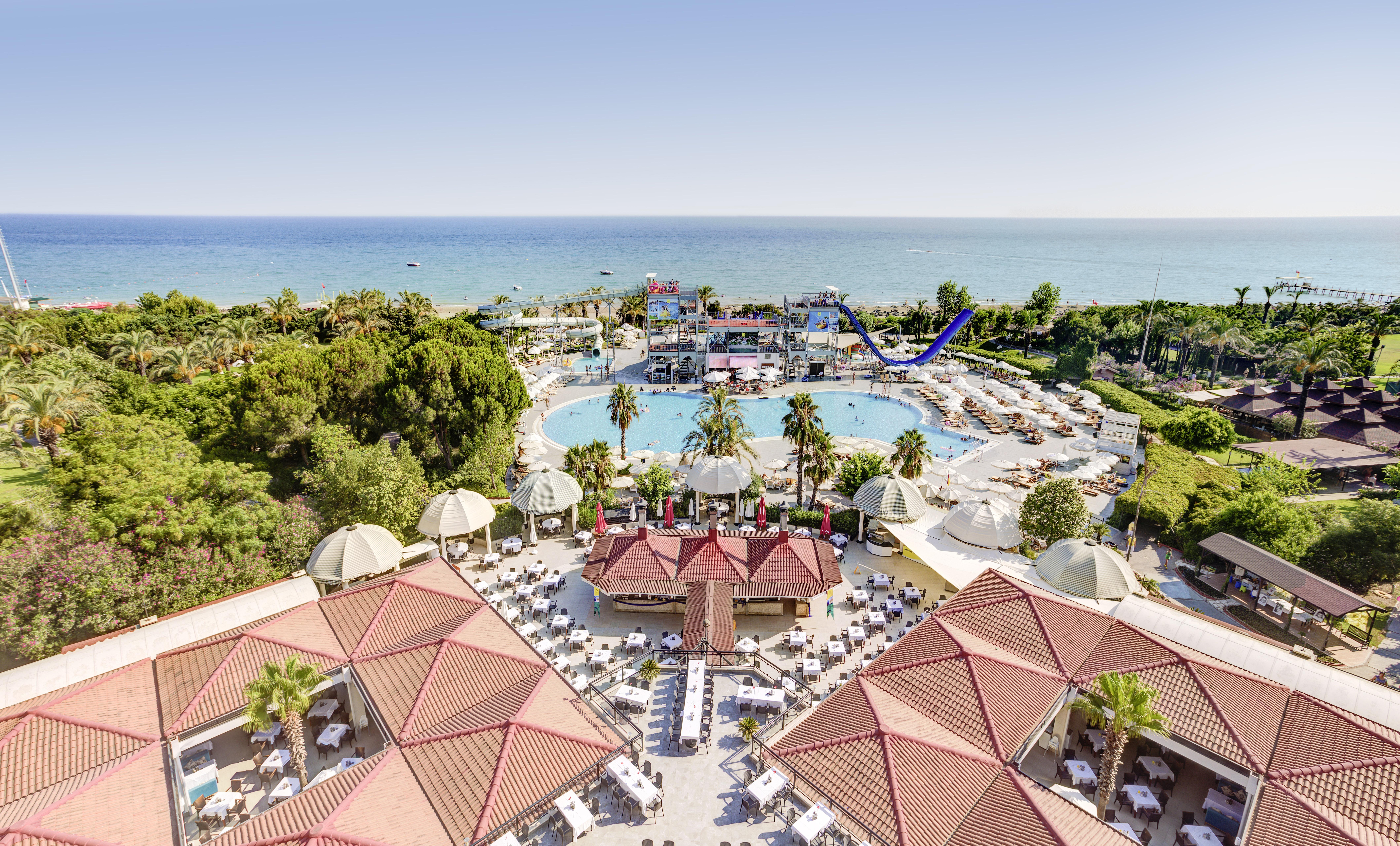 Asteria Family Resort Belek Αττάλεια Εξωτερικό φωτογραφία Aerial view of the resort