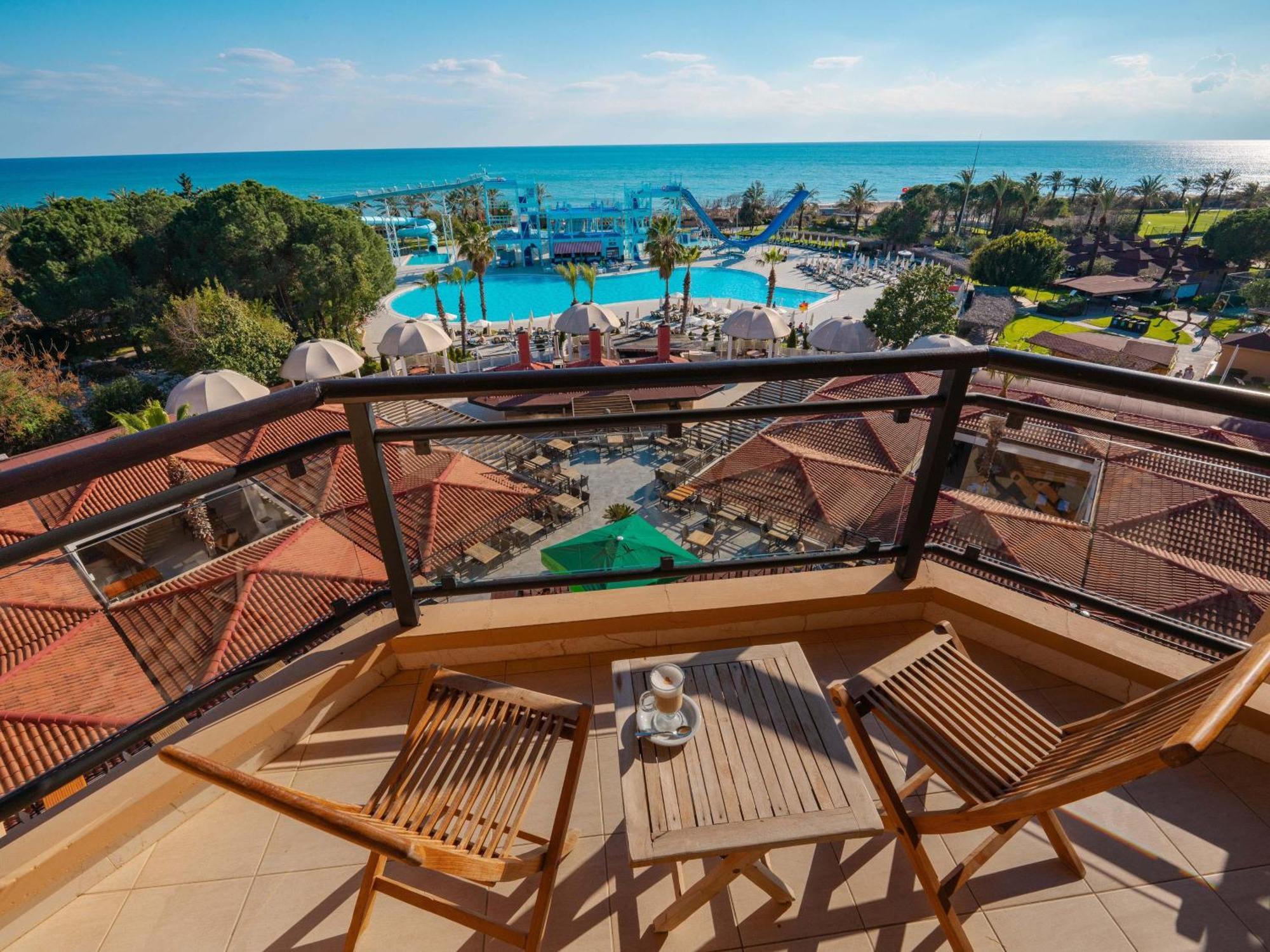 Asteria Family Resort Belek Αττάλεια Εξωτερικό φωτογραφία View from the balcony of a hotel room